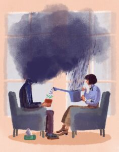 kas inimene kurdab või jagab oma tundeid